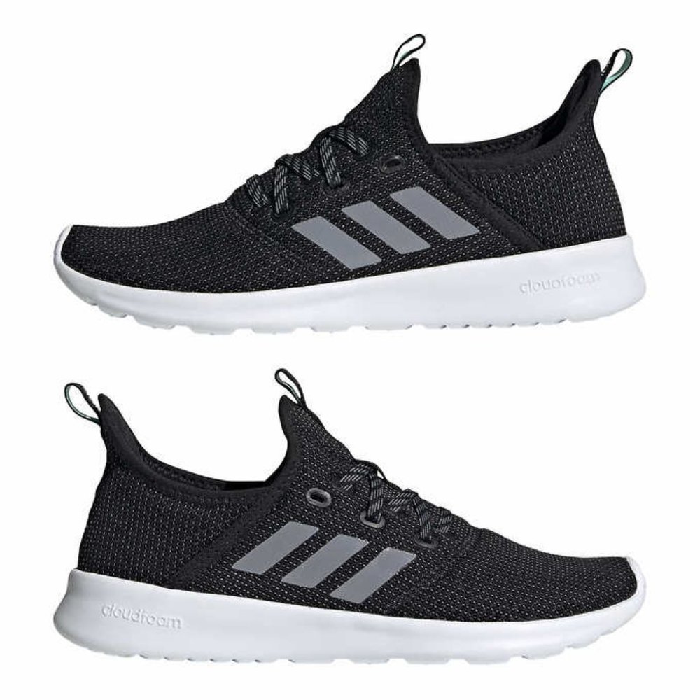 New Adidas Ladies' Cloudfoam Pure Sneaker Shoes - Picture 7 of 9